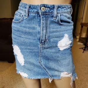 Denim Mini skirt